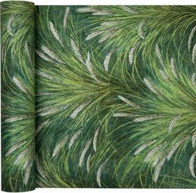 Fali tapéta Zöld Fű tollak