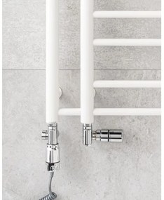 P.M.H. T2W - Fürdőszobai létrás törölközőszárító radiátor THEIA 352W 154 cm jobb/fehér