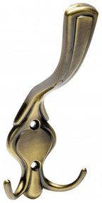 Fogas fém, ORVIETO A0, kalaptartós, antik csiszolt sárgaréz