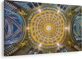 A Siena templom mennyezetének képe (90x60 cm)