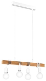 Eglo 33164 - Csillár zsinóron TOWNSHEND 4xE27/60W/230V