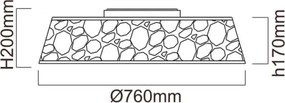 Orlicki Design FORINA BIANCO OR81053 Süllyesztett mennyezeti lámpa 1x48W/Led 3000K 3648LM