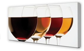 Canvas képek pohár bor 120x60 cm
