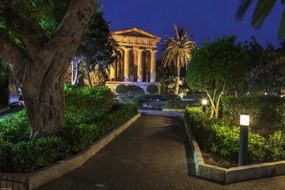 Poszter 45x30cm Barrakka felső kertje, Assaf Frank