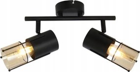 Scottie fali lámpa fekete 2 izzós