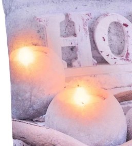 NEXOS Dekoratív párna LED világítással  home 38 x 38 cm