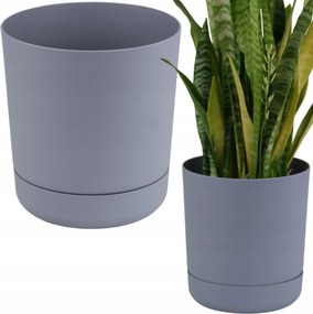 Virágtartó állvány alacsony kerek matt 13cm virágtartó állvány