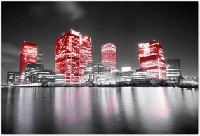 Poszterek 155x105 Piros felhőkarcolók