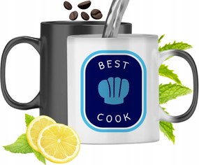 Színváltós Mágikus Bögre Szakácsoknak, fényképes nyomattal