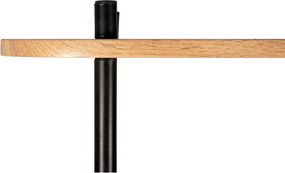 Sole fekete acél polcos állvány, 80 x 83,5 cm - Leitmotiv