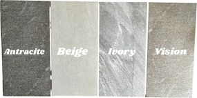 Mojo ivory 30x60 cm fagyálló kültéri gress porcelán lap érdes felülettel