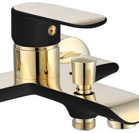 Fürdőkád csaptelep REA BLOOM Black Gold