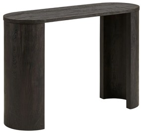 Bibione konzolasztal sötétbarna, 38x114x75 cm
