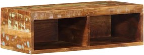 vidaXL tömör újrahasznosított falra szerelhető TV-szekrény 60x30x19 cm