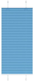 pliszírozott redőny kék 55x100 cm szövetszélesség 54,4 cm
