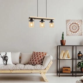 Rabalux 72083 - NIYLAH 3xE27/25W/230V függeszték kábellel