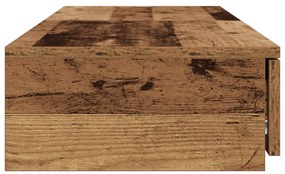 Ágytárolók Régi Fa 120x36,5x16,5 cm Műanyag Fából