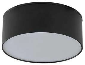 ZUMA LINE WM-TD8880-S-4K-BL SOLARI Hengeres Mennyezeti Lámpa Fehér, Fekete LED IP20