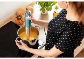 Sencor - Botmixer 4in1 1200W/230V rozsdamentes acél/türkiz