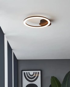 EGLO 900323 PARRAPOS-Z Modern LED Mennyezeti Lámpa Fehér, Fekete LED IP20