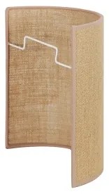 Duolla - Fali lámpa YUTE 1xE27/15W/230V átm. 20 cm barna