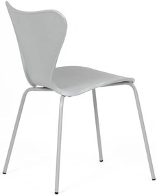 Szürke Műanyag Étkezőszék. CT-X7034 GREY