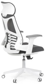 Fehér irodai szék hintamechanikával. KA-S247 WT