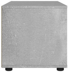 VISNES betonszürke szerelt fa TV-szekrény 100x40x38 cm