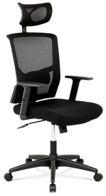 Fekete Hálós Irodai Szék, Hinta Mechanikával. KA-B1013 BK