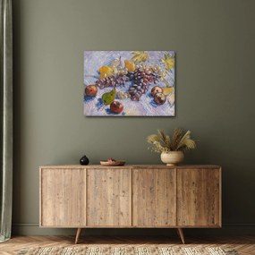 Kép - Vincent van Gogh, Grapes, Lemons, Pears, and Apples, reprodukciók (70x50 cm)