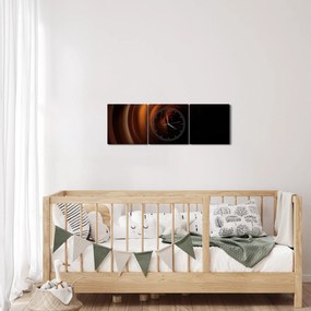 Kép - Spirál (órával) (90x30 cm)