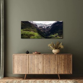 Kép - Völgy a hegyek alatt (120x50 cm)