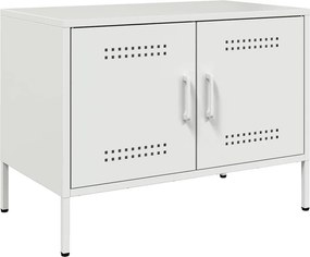vidaXL fehér acél TV-szekrény 68 x 39 x 50,5 cm