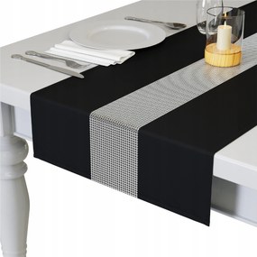 Asztalterítő Cirkóniákkal 160x40 Abrosz Dekoratív Sima Matt