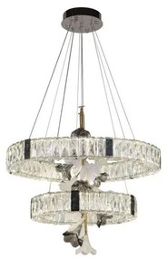 LED állítható fényerejű kristály csillár kábellel LED/70W/230V + DO