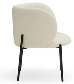 Fehér műbőr fotel Mogi - Teulat