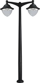 Novolux GUNTHER 408E-G31X1A-02 Utcavilágítás lámpatest 2X50W/GX53 IP65
