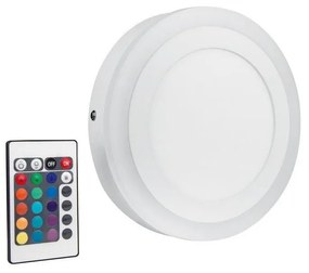 Ledvance Ledvance - LED RGB Szabályozható mennyezeti lámpa LED/19W/230V + távirányító P224566