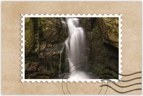 Poszterek 60x40 Vízesés Erdei zuhatag