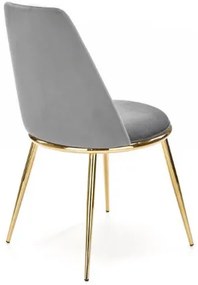 K-460 étkezőszék szürke arany