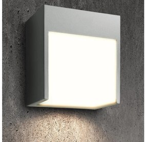 Brilagi - LED Kültéri fali lámpa TERNI LED/12W/230V szürke IP44