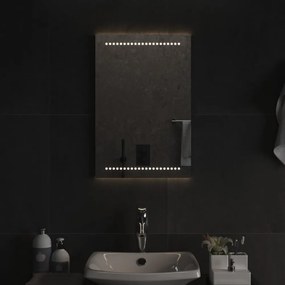 LED-es fürdőszobatükör 40x60 cm
