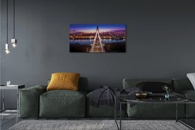 Canvas képek Varsó panoráma folyó híd 100x50 cm