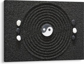 Kép - Yin és Yang (70x50 cm)