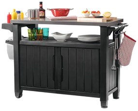 Tárolóasztal grillezéshez 134x52 cm Unity – Keter