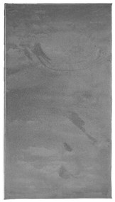 OVIEDO antracitszürke rövid szálú szőnyeg 60 x 110 cm