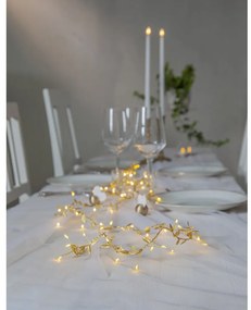 Aranyszínű fénydekoráció karácsonyi mintával Winny – Star Trading