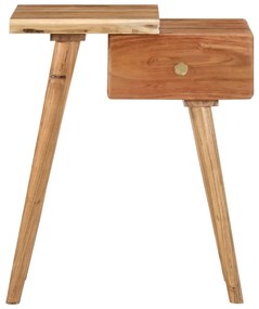 Tömör akácfa éjjeliszekrény 45 x 32 x 55 cm