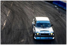 Poszterek 120x80 Fehér sportautó