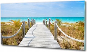 Fotótapéta falra edzett üveg Kaszkád 100x70